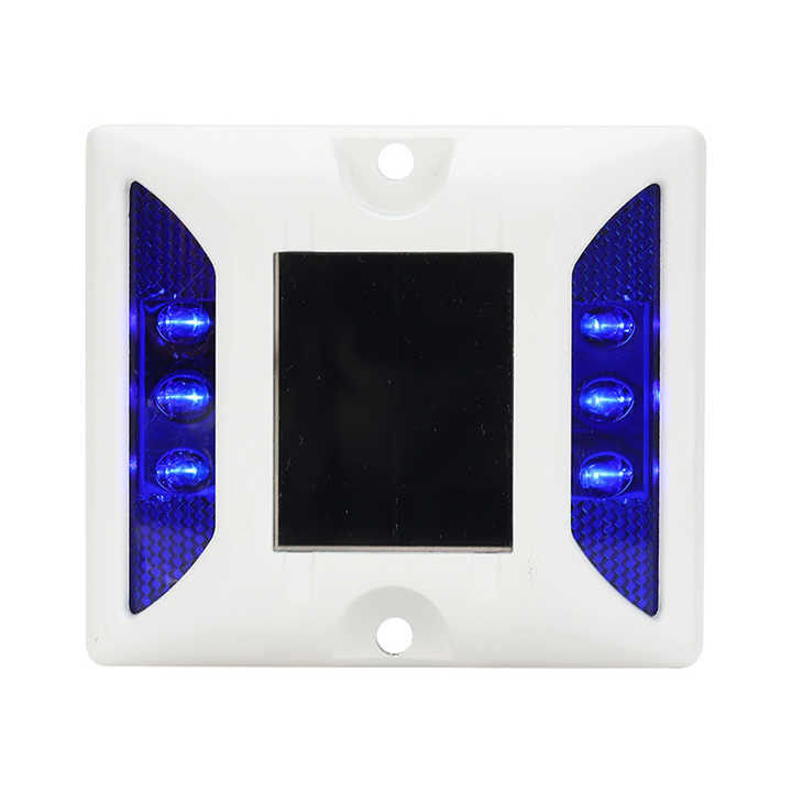 Đèn đèn LED mặt trời nhấp nháy đường ống đường kính 5mm Với IP68 bảo vệ đường đánh dấu