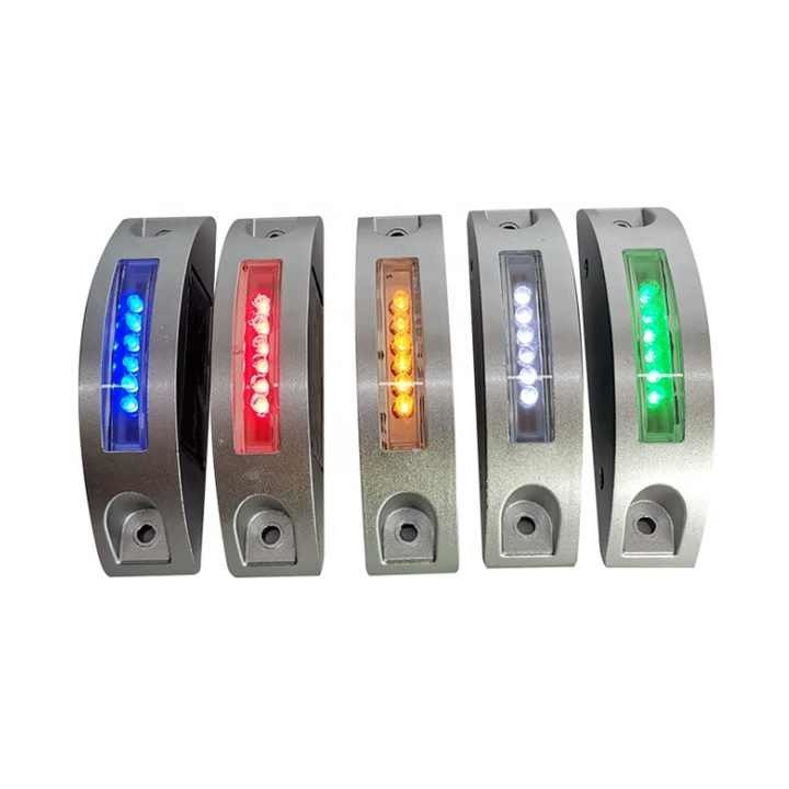 Mặt trăng hình nửa mặt trăng Mặt trời LED Đường phản xạ 125 * 43 * 30mm cho đường bộ và xe tải
