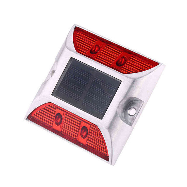 Màu đỏ Độ sáng cao LED nhôm Mặt trời đường Stud FCC chứng nhận