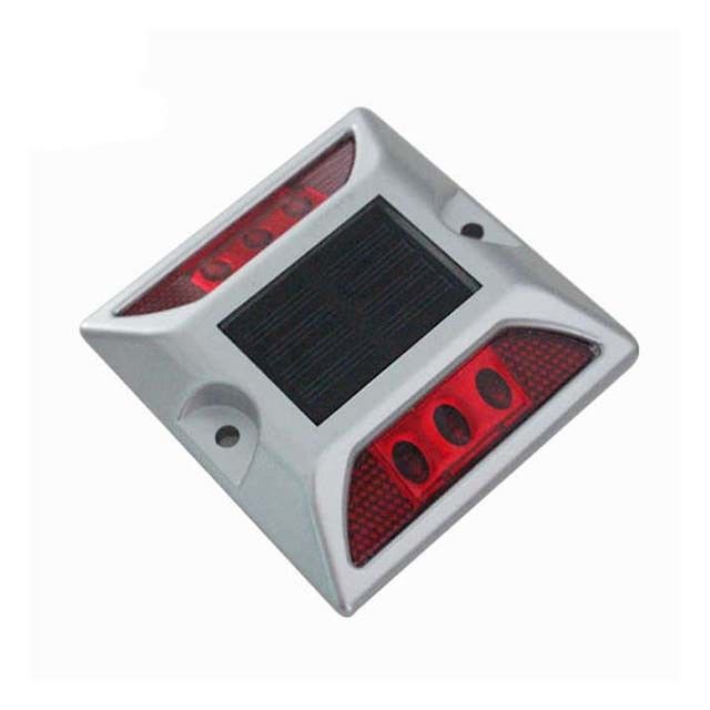 Phương pháp chống tia cực tím PC Mặt trời đèn LED đường đánh dấu nhôm đúc đường Stud ánh sáng