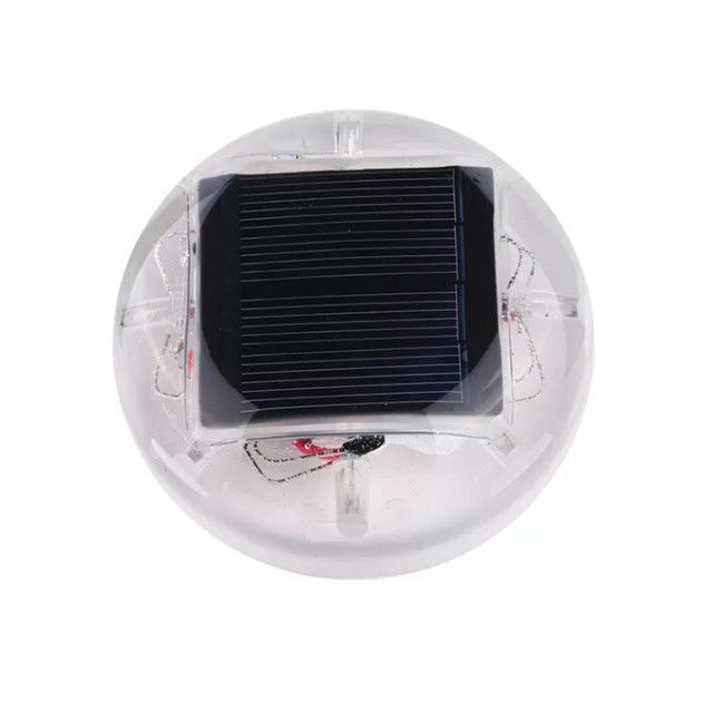Đánh dấu đường màu vàng tầm nhìn cao Đánh dấu đường nhựa PC chống tia cực tím 4V