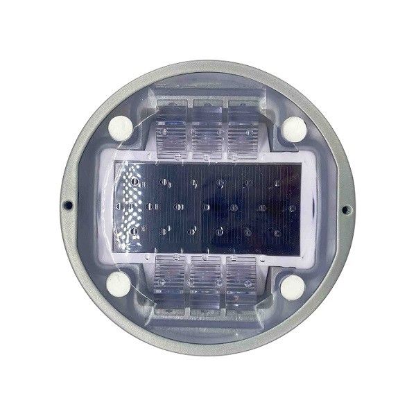 Nhôm IP68 An toàn giao thông Mặt trời đèn đường đánh dấu đèn nhấp nháy đèn LED mắt mèo
