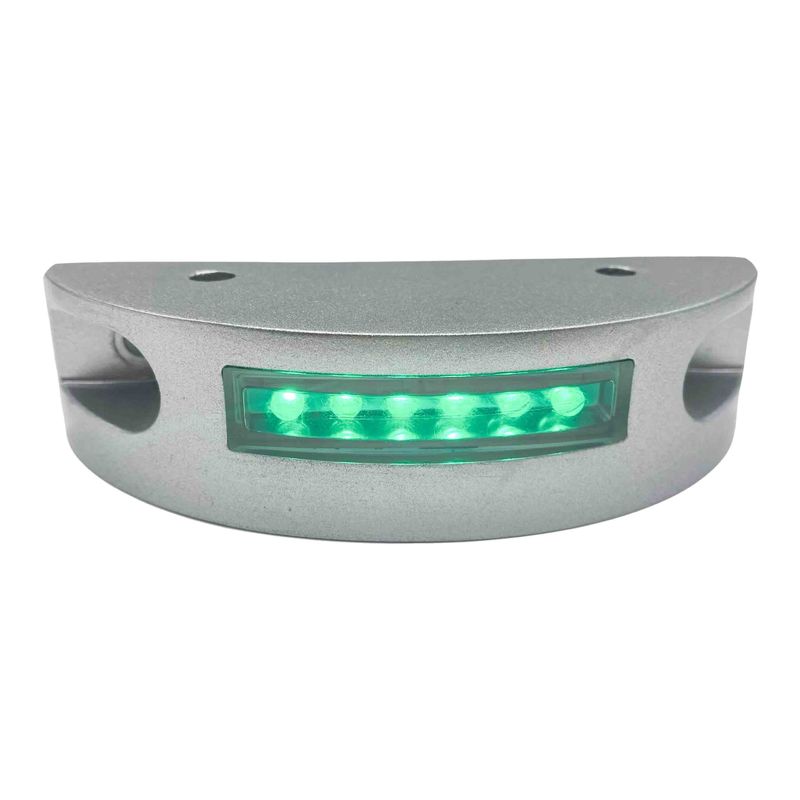 Hình nửa mặt trăng Mặt trời đường đánh dấu đèn Case nhôm đèn flash xe tải LED