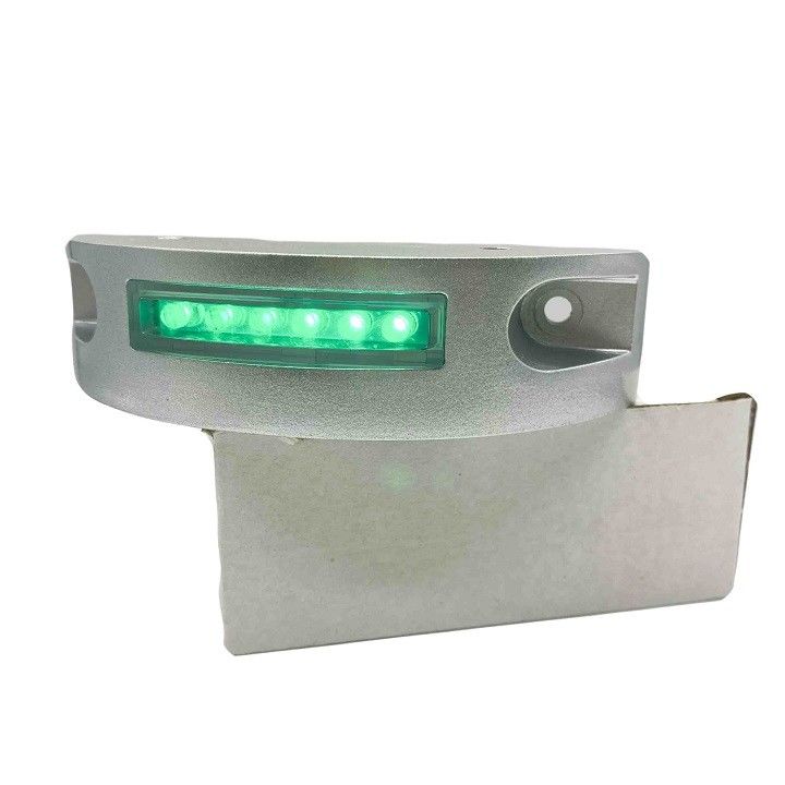 Màu vàng LED nhôm mặt trời đường Stud hình nửa mặt trăng đèn đánh dấu đèn LED nhấp nháy