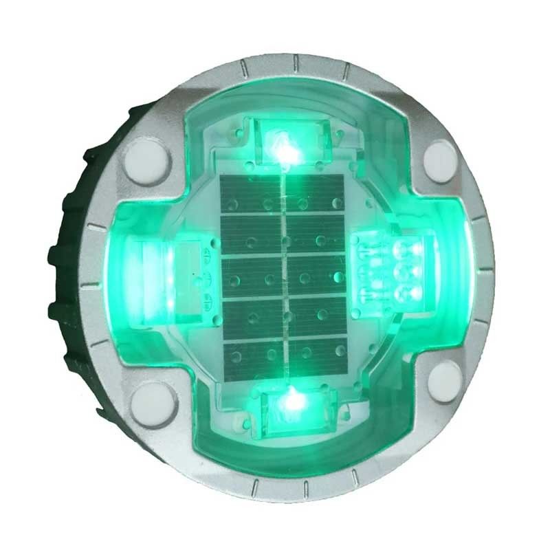 Màu xanh lá cây Mặt trời LED Đường chân cao độ sáng LED đường kính 120mm