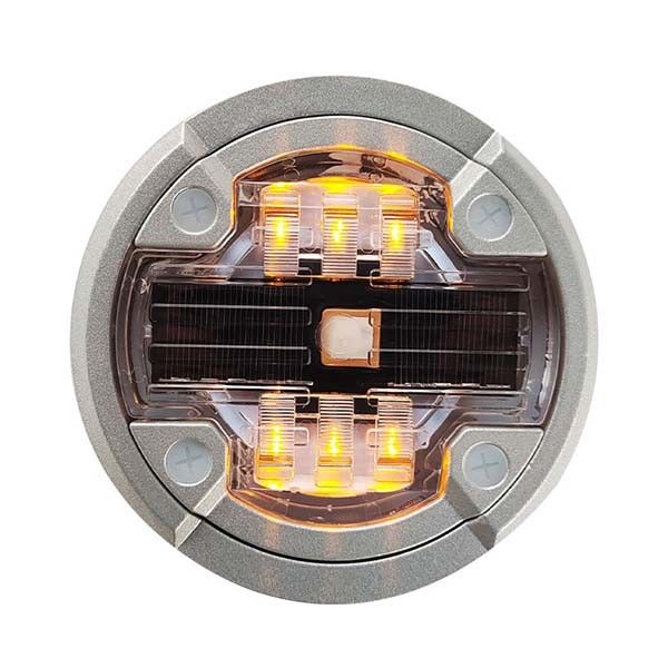 Màu đỏ Mặt trời LED đường Studs độ sáng cao Mặt trời chạy mắt mèo Studs