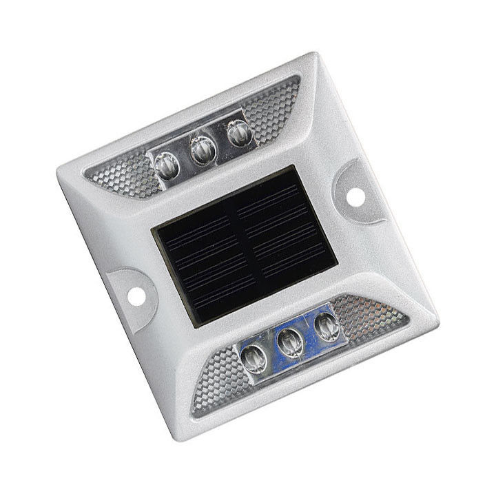 Đèn đường cao tốc 6pcs Độ sáng cao Mặt trời LED Đèn đường Đường đánh dấu