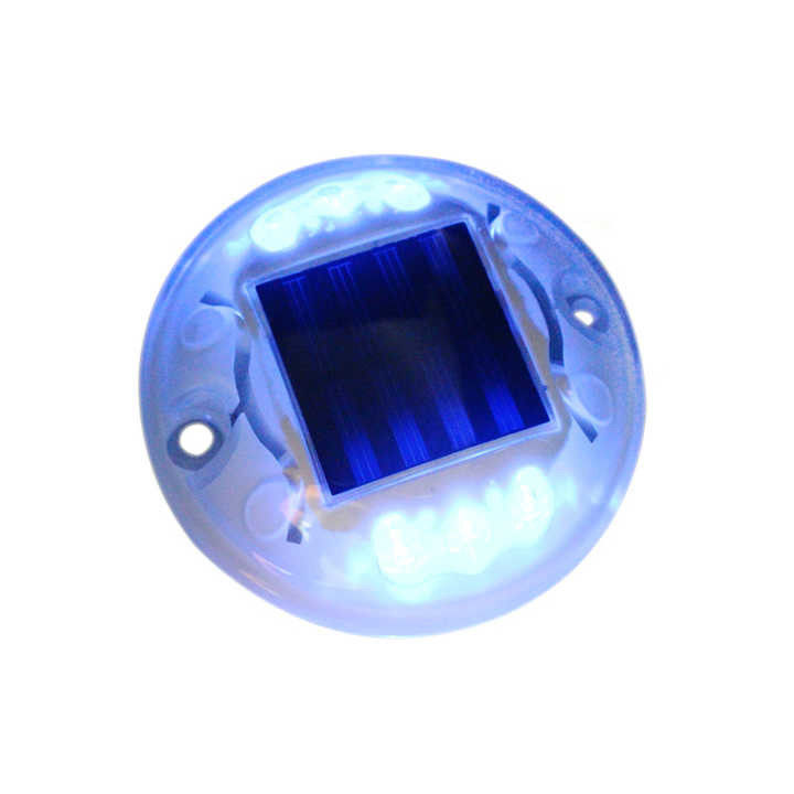 Vòng nhựa mặt trời đường đệm năng lượng mặt trời đường phản xạ LED mắt mèo ánh sáng