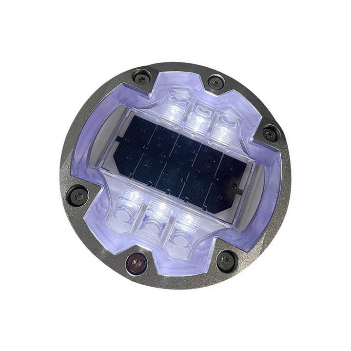 Năng lượng mặt trời LED đường chân nhôm nhúng mắt mèo phản xạ cho đường cao tốc