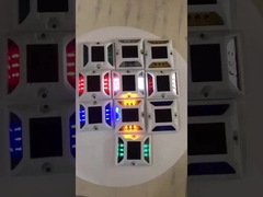 A104 40Tons Điện năng lượng mặt trời Đường đường nhôm High Visibility Road Marker Light